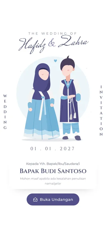 Pratinjau template Haneul